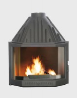 CAMINETTO FOCOLARE IN GHISA FERLUX 820 PRISMATICO